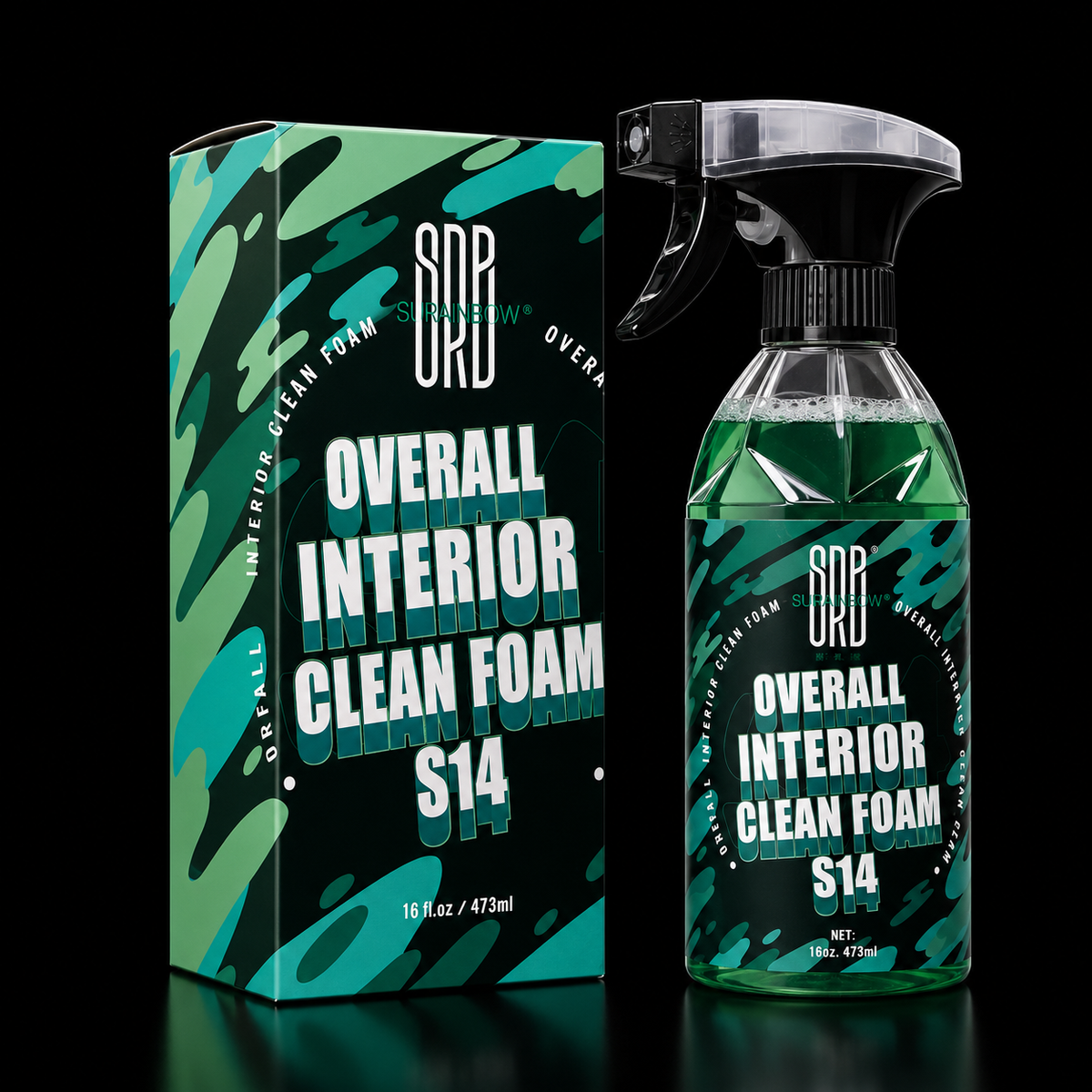 S14 – Nettoyant Moussant Intérieur